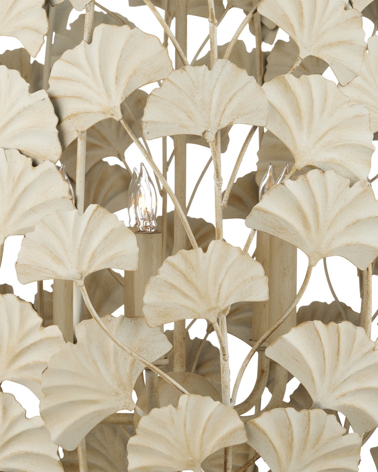 Maidenhair Cream Chandelier